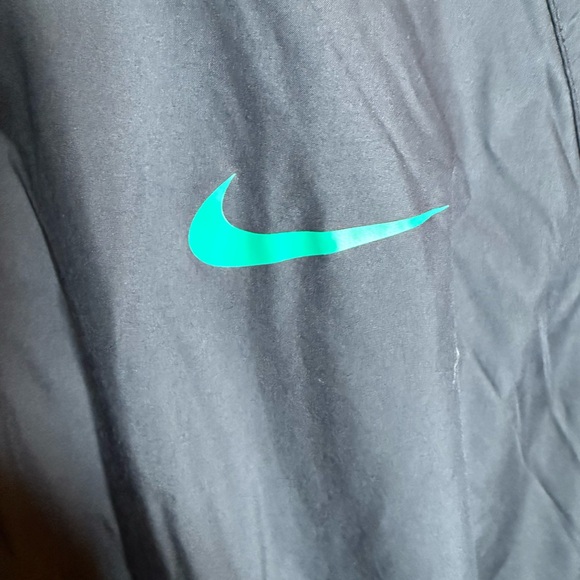 Nike Teal and Charcoal Windbreaker Men’s Size Large - Picture 3 of 8